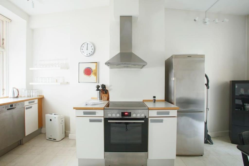 Large & Bright 3Br Apartment W Whirlpool Near Metro Kopenhagen Exterior foto