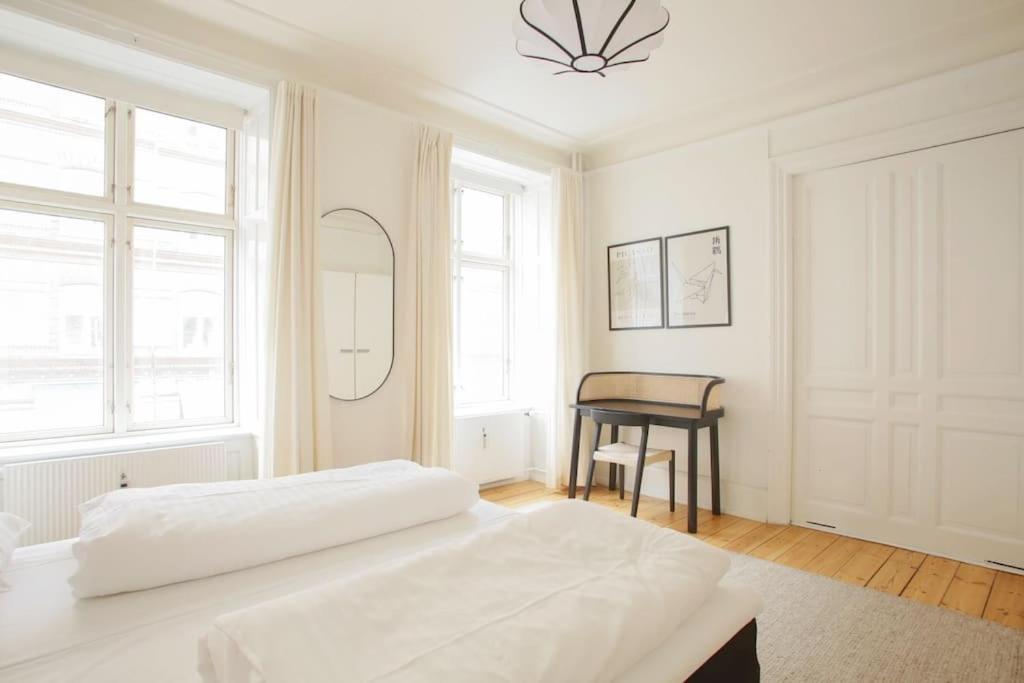 Large & Bright 3Br Apartment W Whirlpool Near Metro Kopenhagen Exterior foto